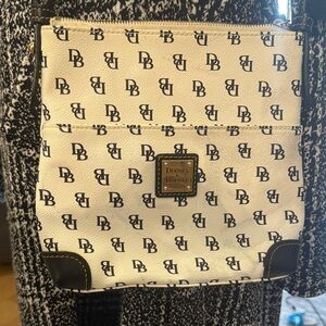 Dooney & Bourke Black and White Crossbody Bag
